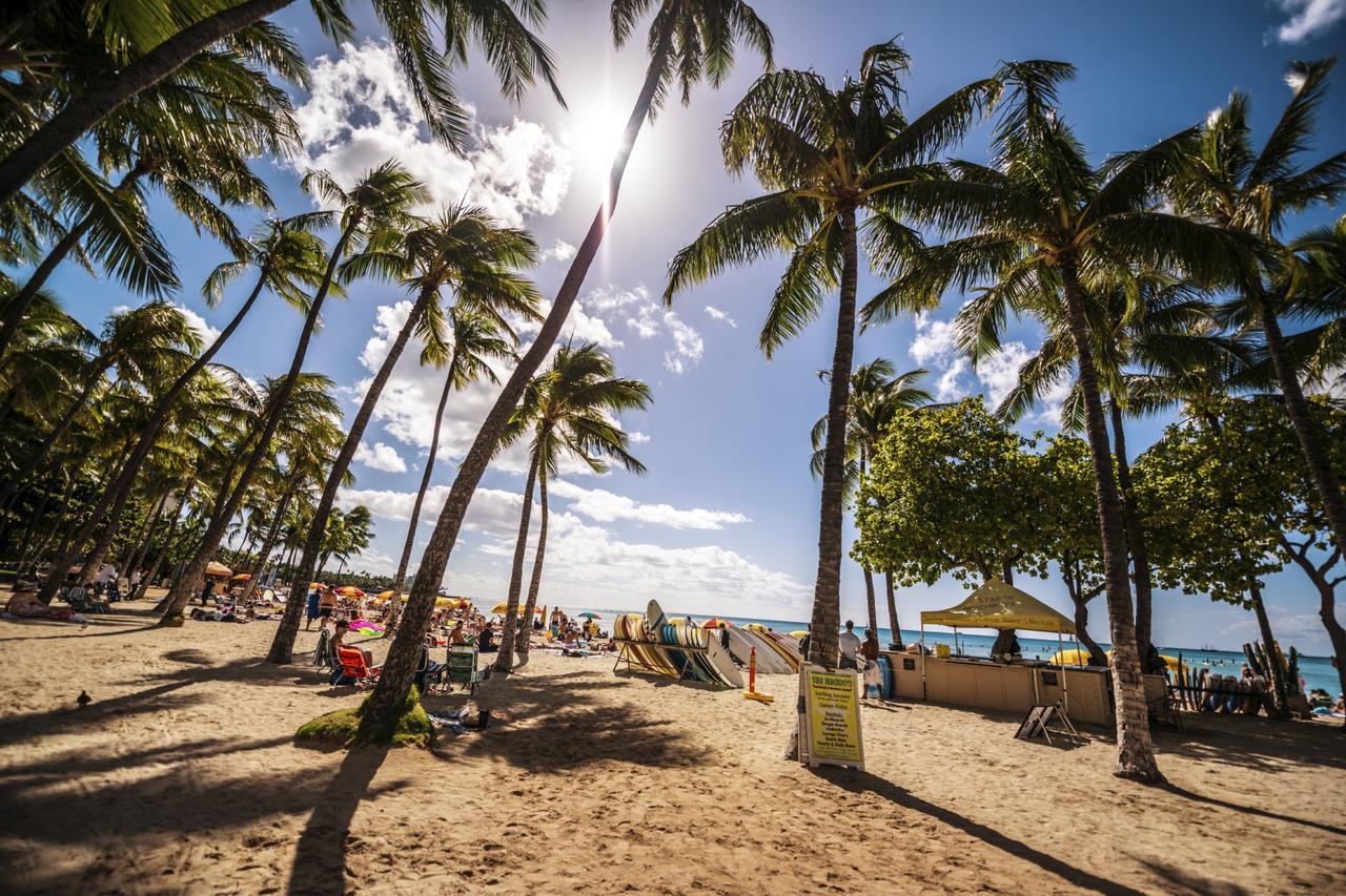 Newly Renovated 2 Bedroom Condo, 1 Block To Waikiki Beach, Free Parking Honolulu Buitenkant foto